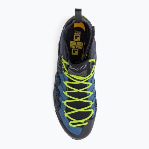 Scarpa da avvicinamento Salewa Wildfire Edge Mid GTX da uomo poseidon/cactus