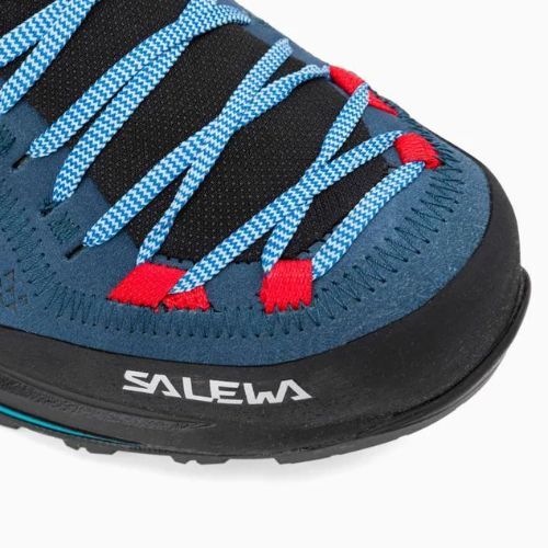Salewa MTN Trainer 2 GTX scarpe da trekking da donna dark denim/fluo coral