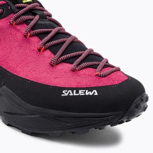 Salewa Dropline Leather scarpe da trekking da donna malva/mood/nero
