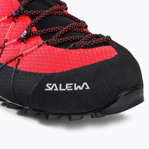 Scarpe da avvicinamento Salewa Wildfire 2 fluo coral/nero da donna