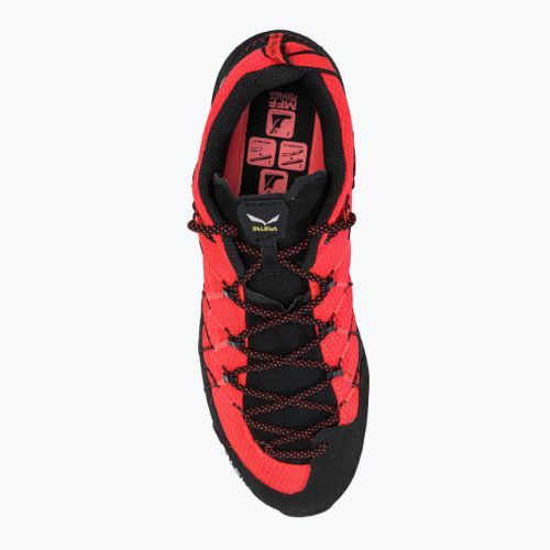 Scarpe da avvicinamento Salewa Wildfire 2 fluo coral/nero da donna