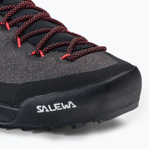 Salewa Wildfire Canvas scarpe da trekking da donna onice/nero