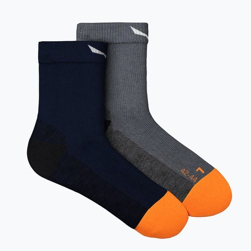 Calze da trekking da uomo Salewa MTN TRN AM QRT navy blazer