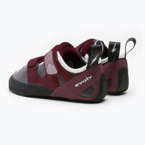 Scarpa da arrampicata da donna Evolv Elektra grigio/merlot