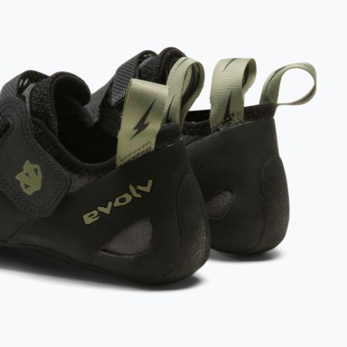 Scarpa da arrampicata Evolv Kronos da uomo nero/oliva