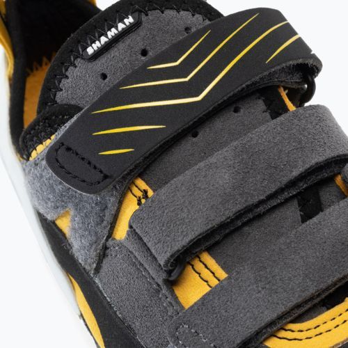Scarpa da arrampicata Evolv Shaman da uomo oro/grigio/bianco
