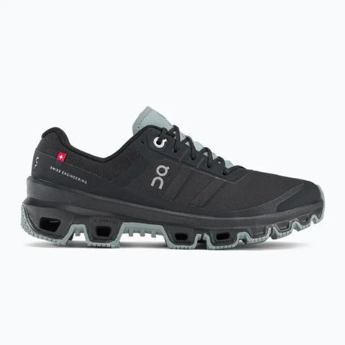 Scarpe da corsa On Cloudventure donna nero/cobble