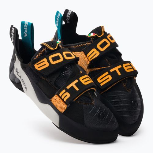 Scarpe da arrampicata SCARPA Booster nero/arancio