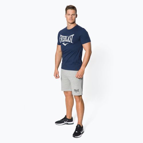 Maglietta da allenamento da uomo Everlast Russel blu 807580-60