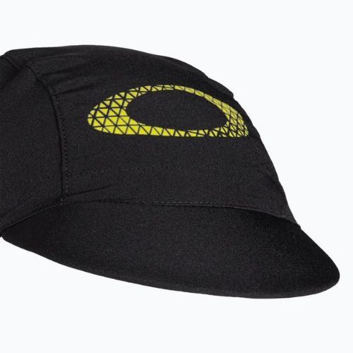 Berretto da ciclismo Oakley Cadence Road nero/sulphur da uomo