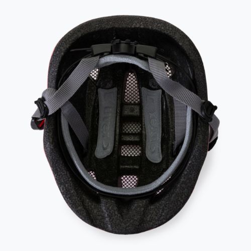 Casco da bici per bambini UVEX Kid 2 CC rosa a pois opaco