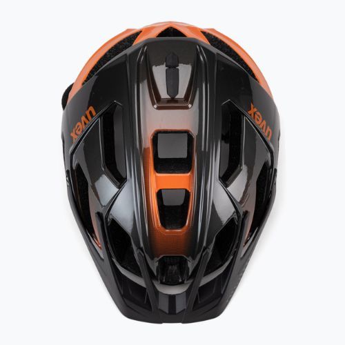 Casco da bicicletta UVEX Quatro titan arancione