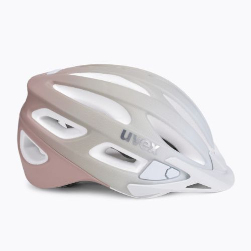 Casco da bicicletta da donna UVEX True CC sabbia polvere/rosa opaco