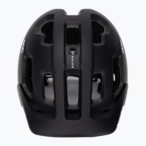 POC Axion Race MIPS casco da bici nero uranio opaco/bianco idrogeno