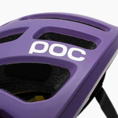 Casco da bici POC Octal MIPS viola zaffiro opaco
