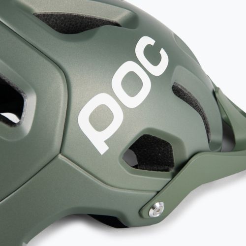 Casco da bici POC Tectal verde epidoto metallizzato/opaco