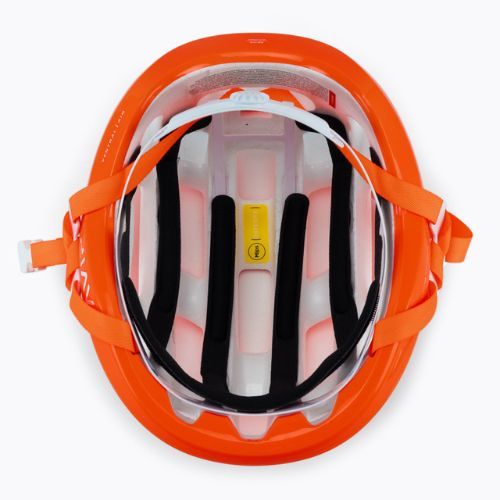 Casco da bici POC Ventral Air MIPS arancione fluorescente avip