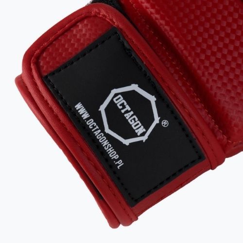 Guanti da grappling MMA Octagon Kevlar rosso