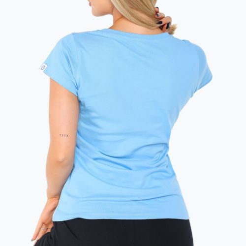 Maglietta da donna Octagon est. 2010 blu