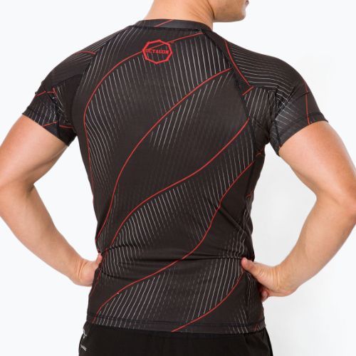 Rashguard Octagon da uomo Voyager rosso