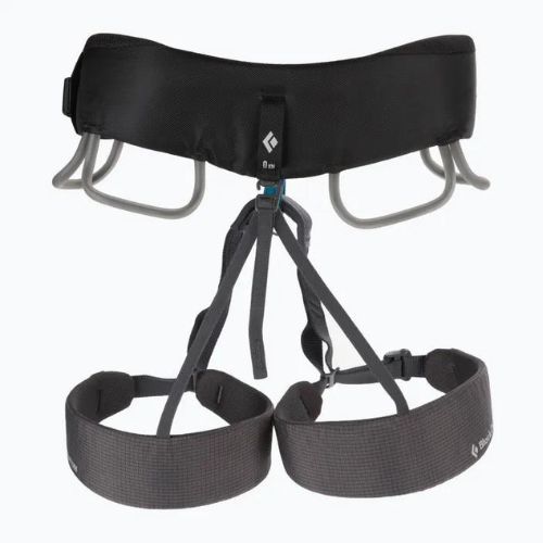 Imbracatura da arrampicata Black Diamond Momentum antracite da uomo