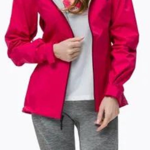 Giacca da pioggia Black Diamond Stormline Stretch donna, melograno