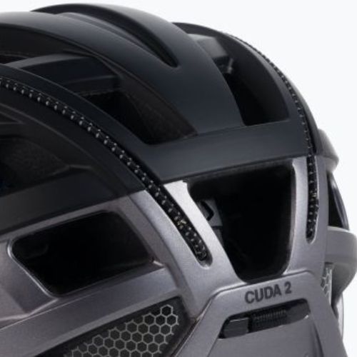 CASCO casco da bici Cuda 2 nero/antracite opaco