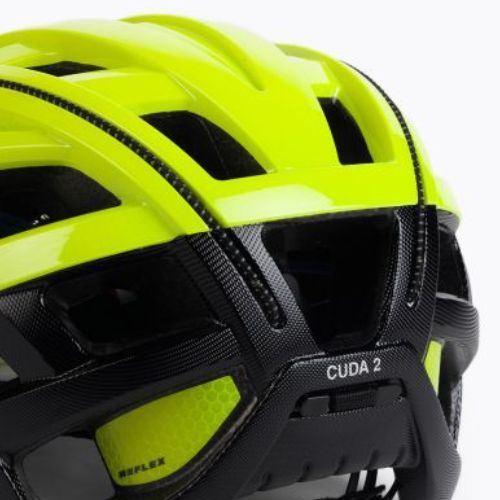 CASCO casco da bici Cuda 2 giallo neon
