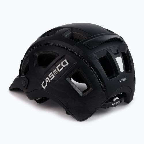 CASCO MTBE 2 casco da bicicletta nero/camoscio opaco