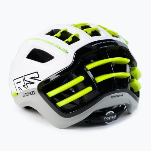 CASCO Speedairo 2 RS casco da bicicletta sabbia/bianco neon