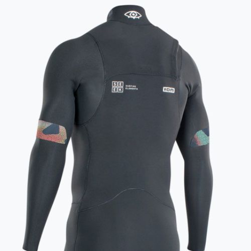 Uomo ION Seek Core 2/2 Shorty Front Zip Black Swim Foam