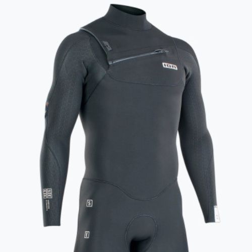 Uomo ION Seek Core 4/3 Front Zip Swim Foam Nero