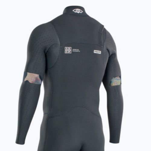 Uomo ION Seek Core 4/3 Front Zip Swim Foam Nero