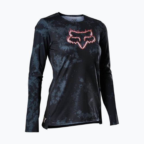 Maniche lunghe ciclismo donna Fox Racing Flexair Ersey TS57 nero