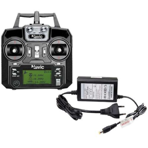 BearCreeks Navitec Pro GPS-Autopilota-Sistema Ecoscandaglio VF nero BC.V2.PRO.4 barca da esca