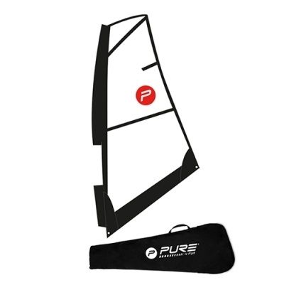 WindSUP Pure4Fun Wind SUP tavola a vela nero/bianco/rosso/grigio
