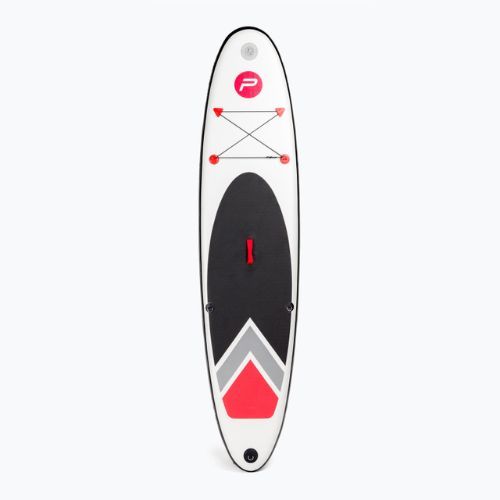 Pure4Fun Basic SUP board 320 x 76 x 15 cm bianco/nero/rosso/grigio