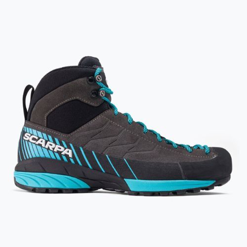 Scarpa da avvicinamento da uomo SCARPA Mescalito Mid GTX squalo/azure