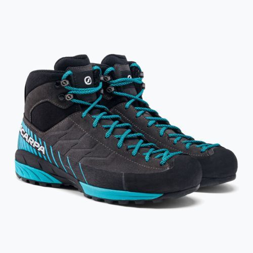 Scarpa da avvicinamento da uomo SCARPA Mescalito Mid GTX squalo/azure
