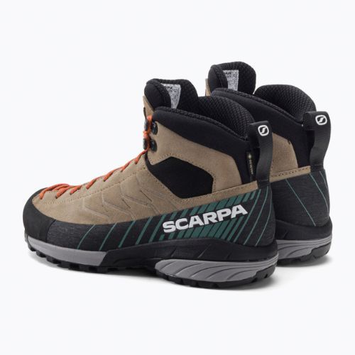 SCARPA Mescalito Mid GTX scarpe da avvicinamento da donna deserto chiaro/verde botanico