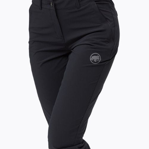 Pantaloni da trekking da donna Mammut Runbold 3/4 nero
