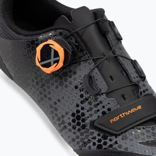 Scarpe da ciclismo MTB da uomo Northwave Razer 2 antracite/arancio