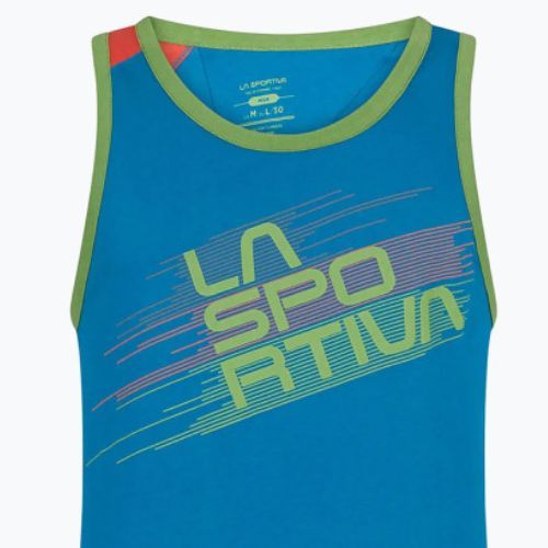 Camicia La Sportiva Stripe Climbing Uomo Tank space blu zafferano