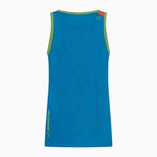 Camicia La Sportiva Stripe Climbing Uomo Tank space blu zafferano