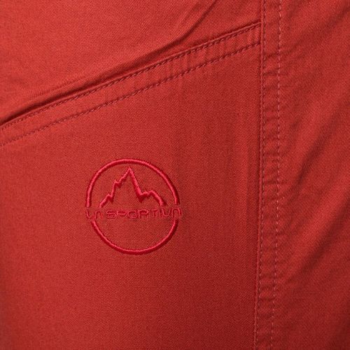 Pantaloni da arrampicata da uomo La Sportiva Roots zafferano goji