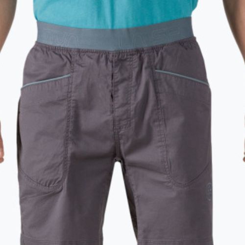 Pantaloncini da arrampicata La Sportiva Esquirol da uomo in carbon ardesia