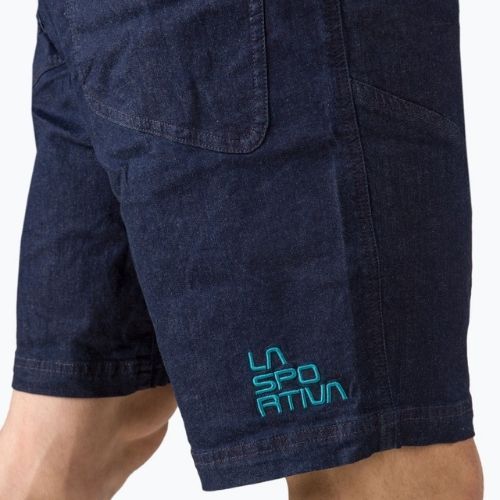 La Sportiva pantaloncini da arrampicata da uomo Mundo jeans topazio
