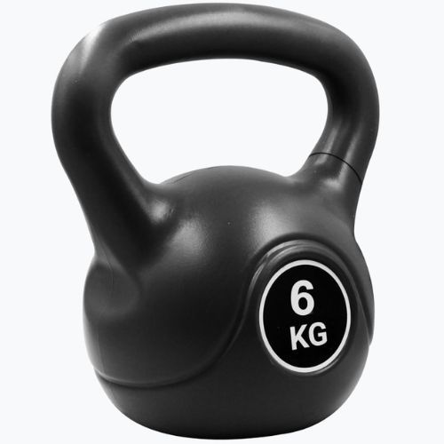 Kettlebell 6 kg Pure2Improve nero P2I202090