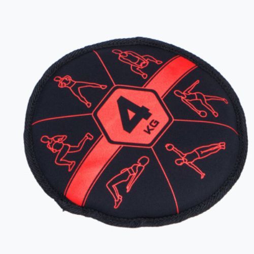 Pure2Improve Sandbell 4kg nero e rosso P2I201220