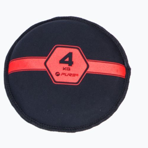 Pure2Improve Sandbell 4kg nero e rosso P2I201220